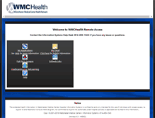 Tablet Screenshot of net.wcmc.com